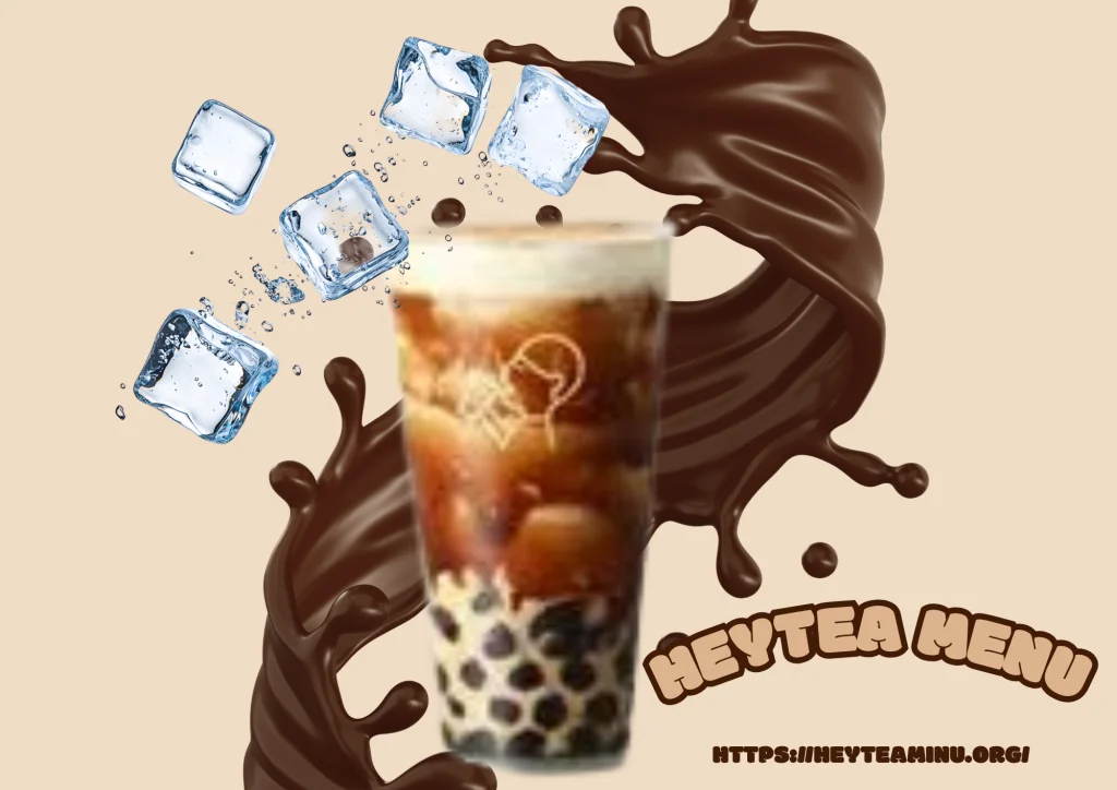Heytea menu