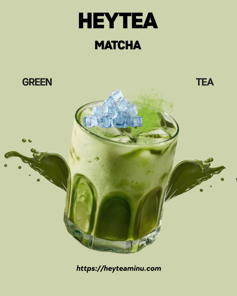 Heytea menu