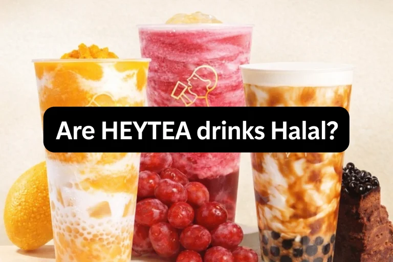 Heytea menu