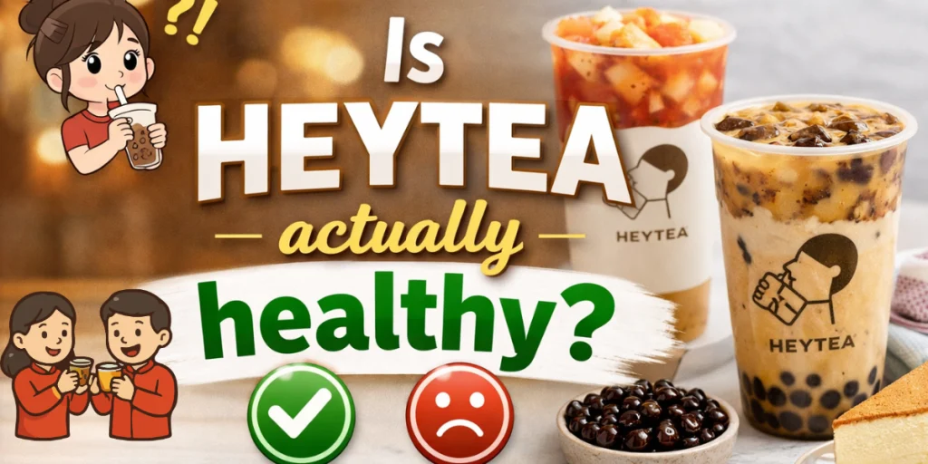 Heytea menu