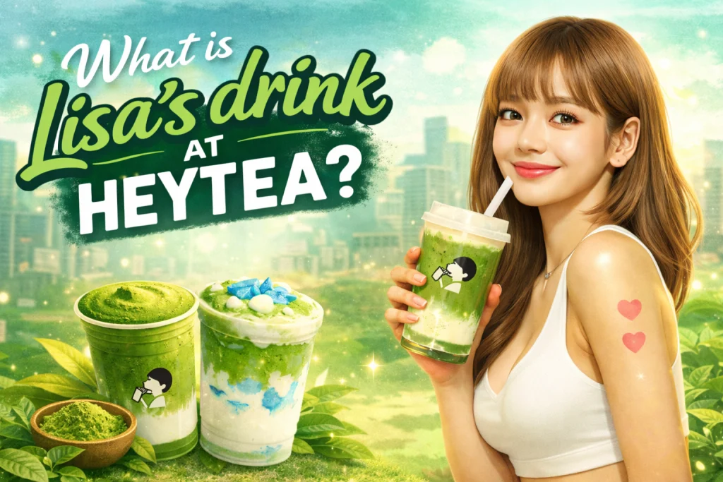 Heytea menu