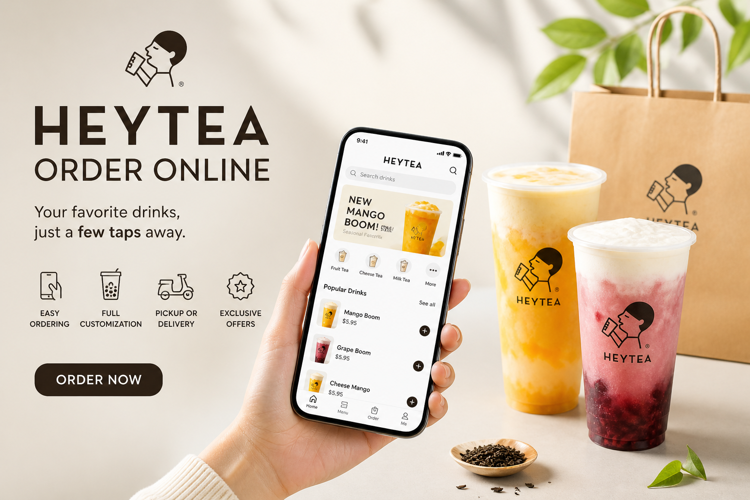 Heytea order online