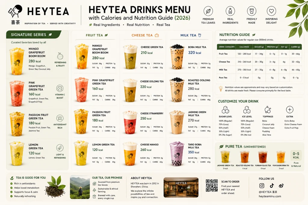 Heytea Drinks