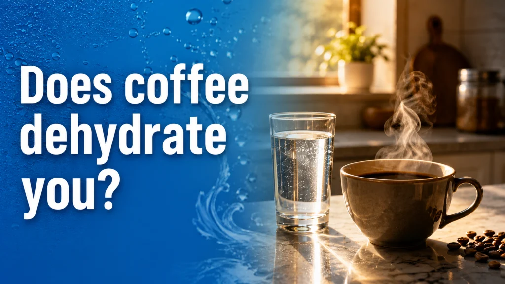 does coffee dehydrate you
