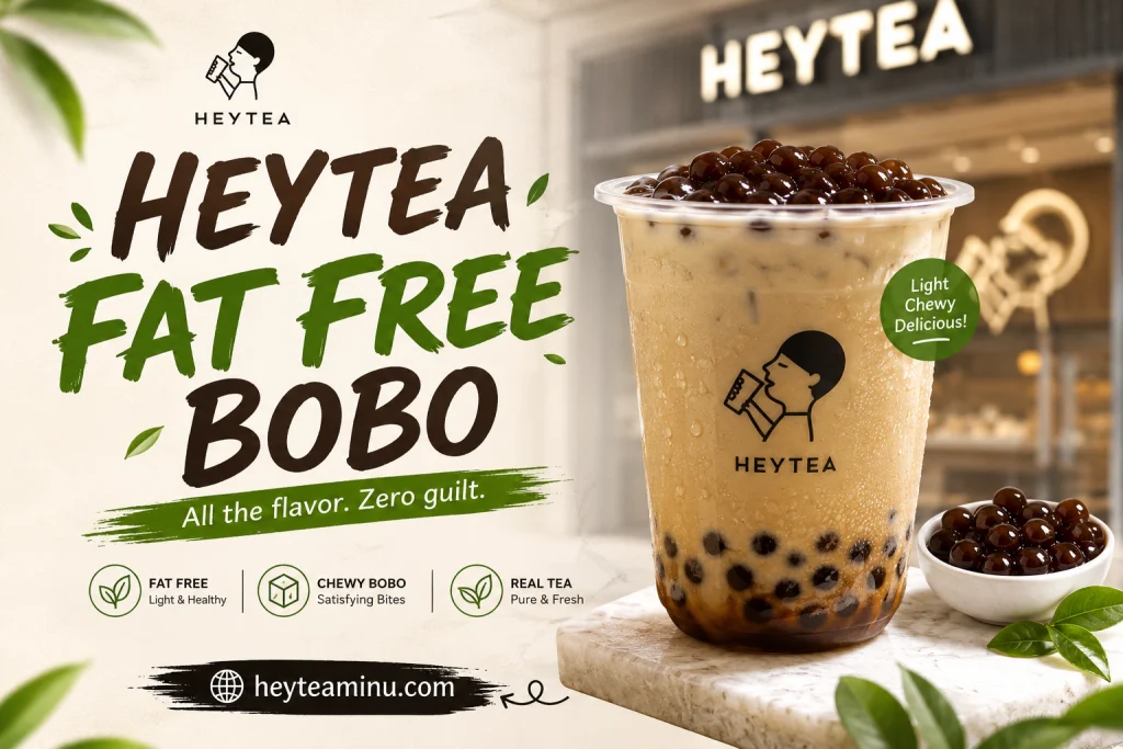 heytea fat free bobo